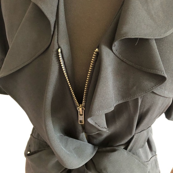 MADE IN KOREA Chiffon SUMMER TRENCH COATS SIZE: S - Picture 7 of 12